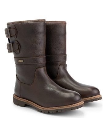 TRAVELIN' Skórzane kozaki "Yukon" w kolorze brązowym rozmiar: 38 kolor brown