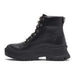 Timberland Skórzane kozaki zimowe "Roxie Lane" w kolorze czarnym rozmiar: 38 kolor black