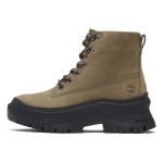 Timberland Skórzane kozaki zimowe "Roxie Lane" w kolorze khaki rozmiar: 38