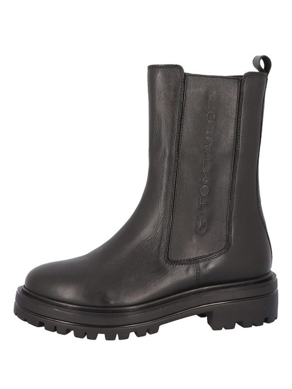 Tom Tailor Kozaki w kolorze czarnym rozmiar: 36 kolor black