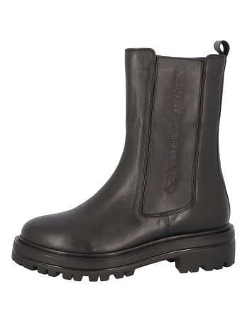 Tom Tailor Kozaki w kolorze czarnym rozmiar: 42 kolor black