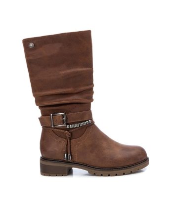XTI Kids Kozaki w kolorze brązowym rozmiar: 33 kolor brown