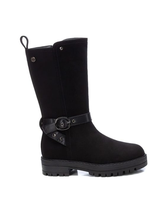 XTI Kids Kozaki w kolorze czarnym rozmiar: 39 kolor black