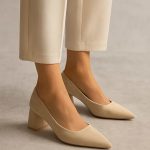 Bellucci Czółenka w kolorze beżowym rozmiar: 38 kolor beige.