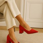 Bellucci Czółenka w kolorze czerwonym rozmiar: 37 kolor red.