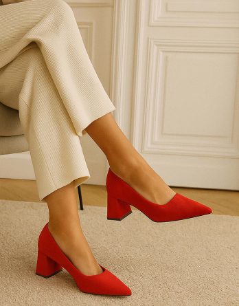 Bellucci Czółenka w kolorze czerwonym rozmiar: 37 kolor red.