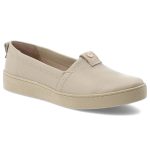 Beżowe Półbuty Armodo Stylowe Wsuwane Obuwie Damskie kolor beżowy