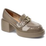 Beżowe Półbuty S.Barski Damskie Eleganckie Obuwie kolor beżowy