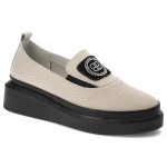 Beżowe Półbuty Vinceza Modne Obuwie Damskie kolor beżowy