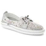 Białe Półbuty Venezia Modne Obuwie Damskie kolor biały