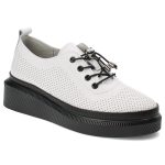 Białe Półbuty Vinceza Wygodne Obuwie Damskie kolor biały