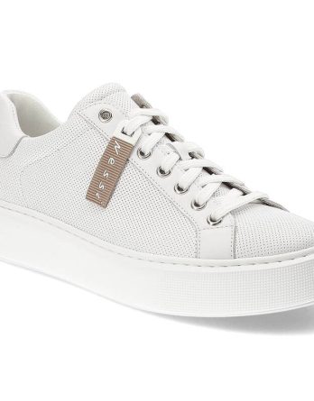 Białe Sneakersy Nessi Modne Półbuty Damskie kolor biały