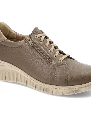 Brązowe Półbuty Wasak Stylowe Obuwie Damskie kolor brązowy