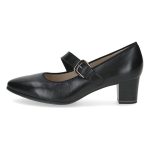 Caprice Skórzane czółenka w kolorze czarnym rozmiar: 40 kolor black.