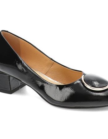 Czarne Czółenka Armodo Eleganckie Obuwie Damskie kolor czarny.