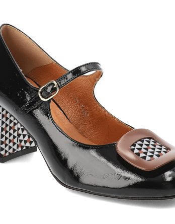 Czarne Czółenka Armodo Eleganckie Obuwie Damskie Na Obcasie kolor czarny.