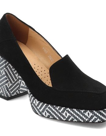 Czarne Półbuty Armodo Damskie Eleganckie Buty kolor czarny