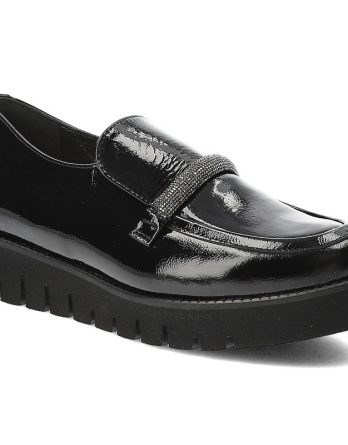 Czarne Półbuty Armodo Eleganckie Buty Damskie kolor czarny