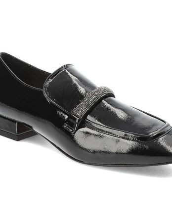 Czarne Półbuty Armodo Stylowe Buty Damskie kolor czarny