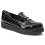 Czarne Półbuty Armodo Wygodne Skórzane Buty Damskie kolor czarny