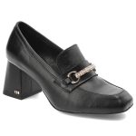 Czarne Półbuty Chebello Damskie Eleganckie Obuwie kolor czarny