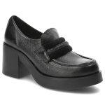 Czarne Półbuty Lemar Wygodne Skórzane Buty kolor czarny