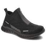 Czarne Półbuty Rieker Sportowe Obuwie Damskie Antistress kolor czarny