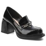 Czarne Półbuty S.Barski Damskie Eleganckie Obuwie kolor czarny