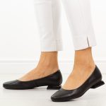 Czarne skórzane czółenka damskie M.Daszyński Ol51-1 kolor Czarny.