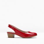 Czółenka Jana z paskiem na pięcie