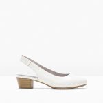 Czółenka Jana z paskiem na pięcie