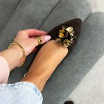 D. Brązowe czółenka damskie M.Daszyński Sa201a-4 kolor Brązowy.