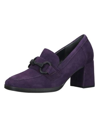 Gabor Skórzane czółenka w kolorze fioletowym rozmiar: 38