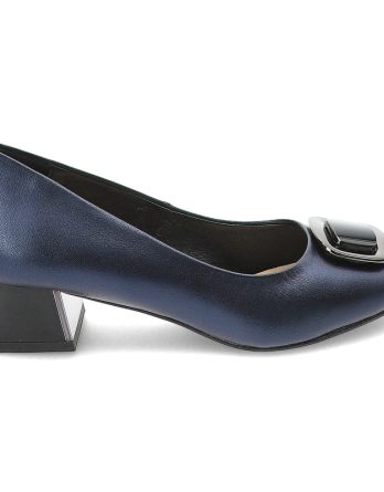 Granatowe Czółenka Armodo Eleganckie Obuwie Damskie Premium kolor granatowy.