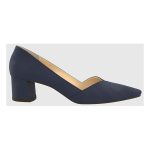 Högl Skórzane czółenka "Boulevard 45" w kolorze granatowym rozmiar: 36 kolor blue.