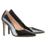 Högl Skórzane czółenka "Boulevard 90" w kolorze czarnym rozmiar: 39 kolor black.