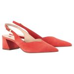 Högl Skórzane czółenka w kolorze czerwonym rozmiar: 35 kolor red.