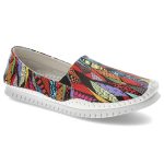 Kolorowe Półbuty Artiker Lekkie Obuwie Damskie kolor kolorowy