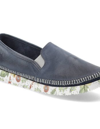 Niebieskie Wygodne Półbuty Maciejka Modne Buty Damskie kolor niebieski