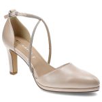 Różowe Czółenka Tamaris Eleganckie Obuwie Damskie kolor różowy.