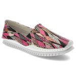 Różowe Półbuty Artiker Lekkie Obuwie Damskie kolor różowy