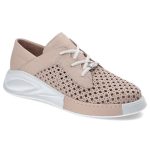 Różowe Półbuty Ravini Modne Buty Damskie kolor różowy