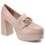 Różowe Półbuty Tamaris Eleganckie Damskie Obuwie kolor różowy