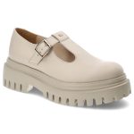 Szare Półbuty Karino Modne Obuwie Damskie kolor szary