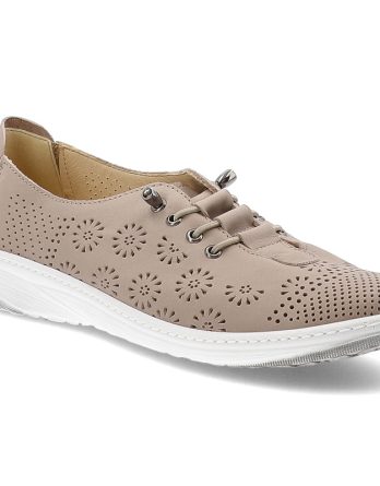 Szare Półbuty Wasak Damskie Obuwie Na Stopy Wrażliwe kolor szary