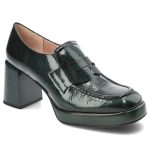 Zielone Półbuty Hispanitas Buty Na Słupku kolor zielony