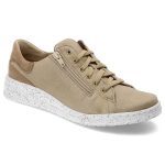 Złote Półbuty Armodo Modne Obuwie Damskie kolor złoty