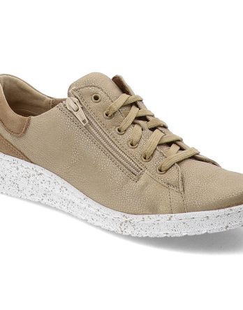 Złote Półbuty Armodo Modne Obuwie Damskie kolor złoty