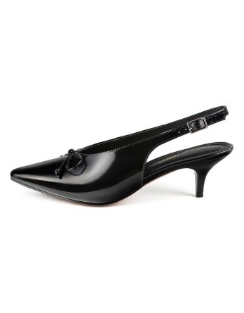 loft37 Skórzane czółenka w kolorze czarnym rozmiar: 38 kolor black.