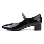 loft37 Skórzane czółenka w kolorze czarnym z paskiem rozmiar: 37 kolor black.